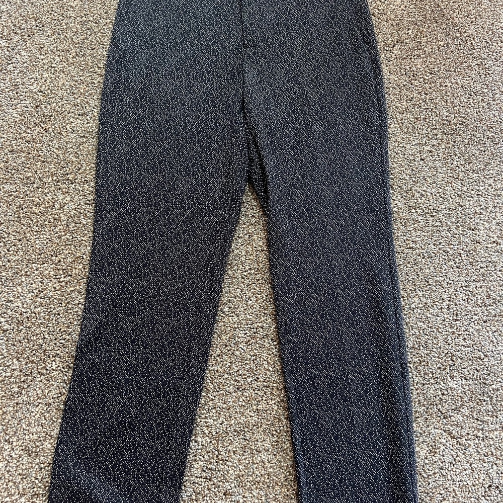 Black and White Patterned Pants